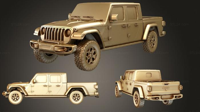 Vehicles (JeepGladiator2020, CARS_2083) 3D models for cnc